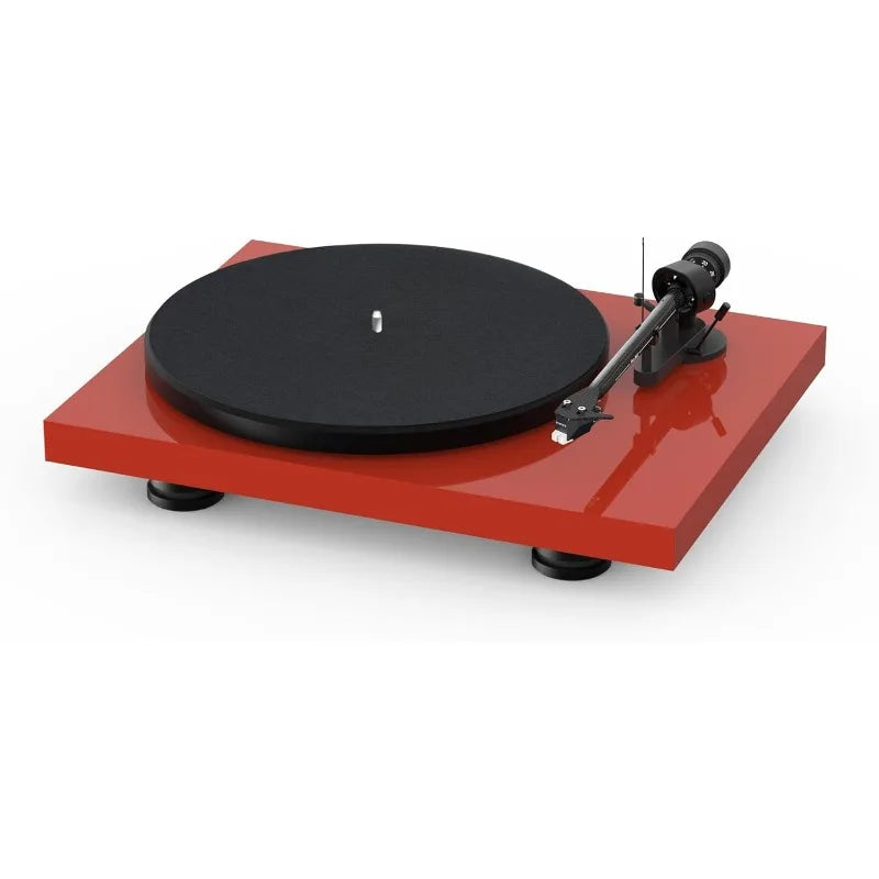 Debut Carbon EVO, Audiophile Turntable with Carbon Fiber tonearm, Electronic Speed Selection and pre-Mounted Sumiko Rainier