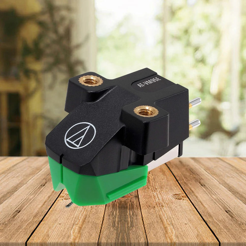 AT-VM95E Dual Moving Magnet Turntable Cartridge Moving Magnet Stereo Cartridge Stylus Double-moving Magnetic Vinyl Cartridge